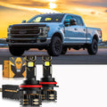 For 2000 F-250 Super Duty 9007 LED Headlight Bulbs