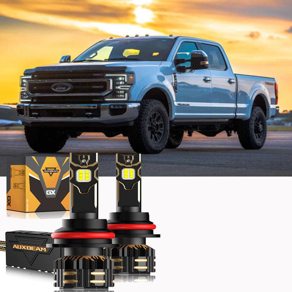 For 2000 F-250 Super Duty 9007 LED Headlight Bulbs