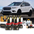 For 2017 Escape H11 9005 LED Headlight Bulbs Bundle