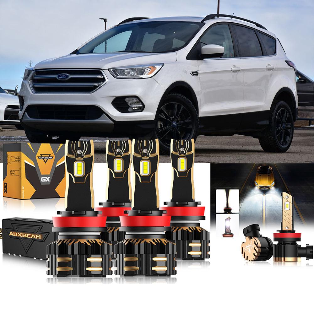 For 2017 Escape H11 9005 LED Headlight Bulbs Bundle
