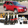 For 2007 Escape H4 LED Headlight Bulbs Bundle