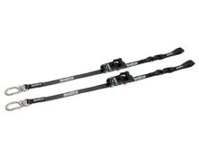 1.25" x 7ft Motorcycle Tie-Downs w/ Sliding Ratchet (2-Pack)