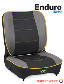 Enduro Low Back Reclining, 2" Extra Tall and Extra Wide Suspension Seat, Driver Side