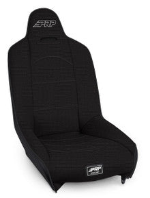 Roadster High Back Suspension Seat; All Black