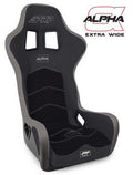 Alpha Composite Seat, Extra Wide, Black