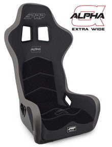 Alpha Composite Seat, Extra Wide, Black