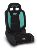 EnduroDaily Reclining Suspension Seat, Black & Teal Vinyl, Passenger