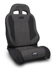 EnduroTrek Reclining Suspension Seat, Black Vinyl, Driver