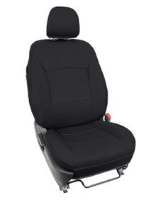 Front Seat Covers for 2015-2020 Subaru Outback (Pair) - All Black