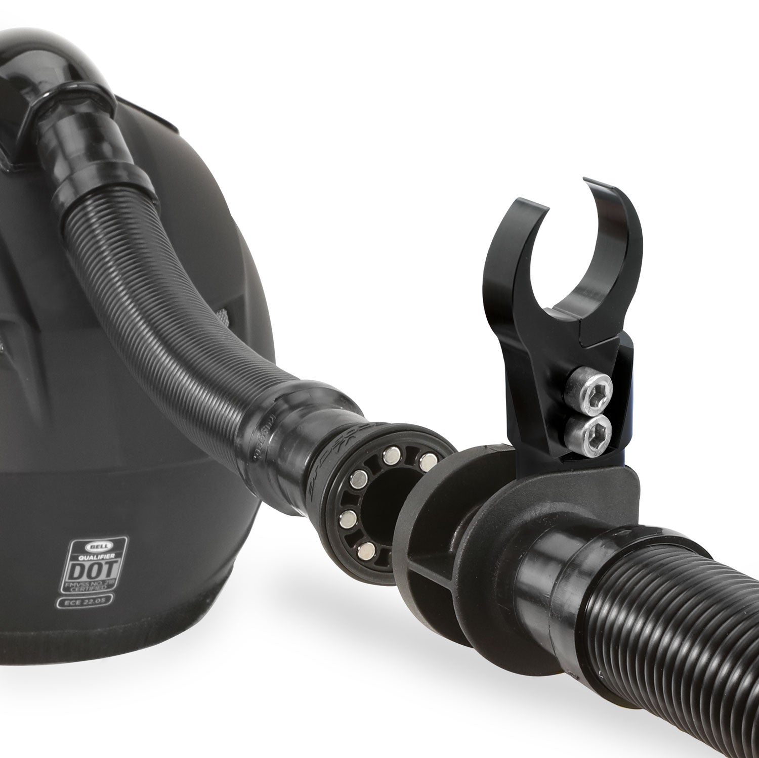 MAC-XC Magnetic Quick-Release for Helmet Air Pumper - with 1.25 Bar Mount