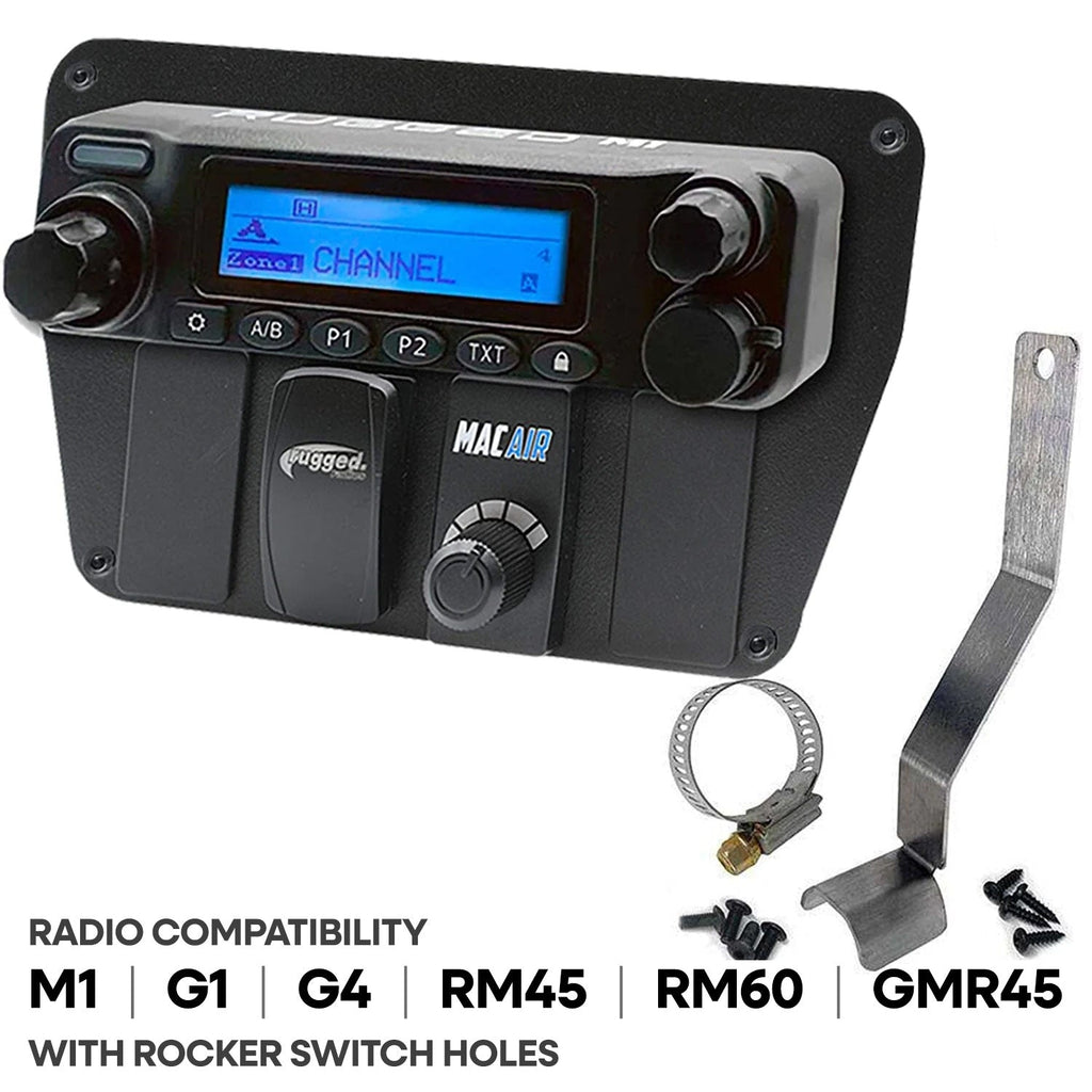 Commander Intercom and Radio Mount - Icom F5021