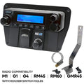 Commander Intercom and Radio Mount - Icom F5021