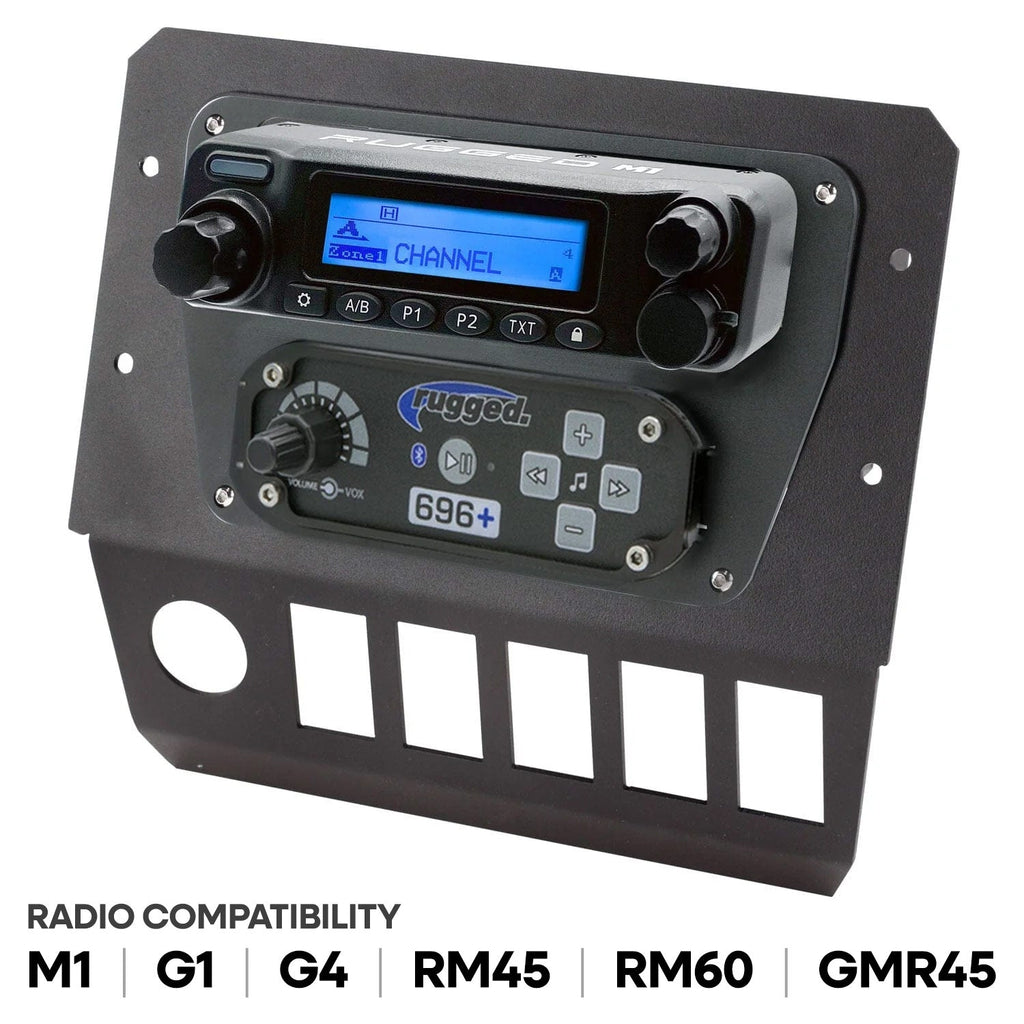 Polaris General Multi Mount Kit for Radio and Intercom - Motorola CM300D and Motorola/Vertex VX2200