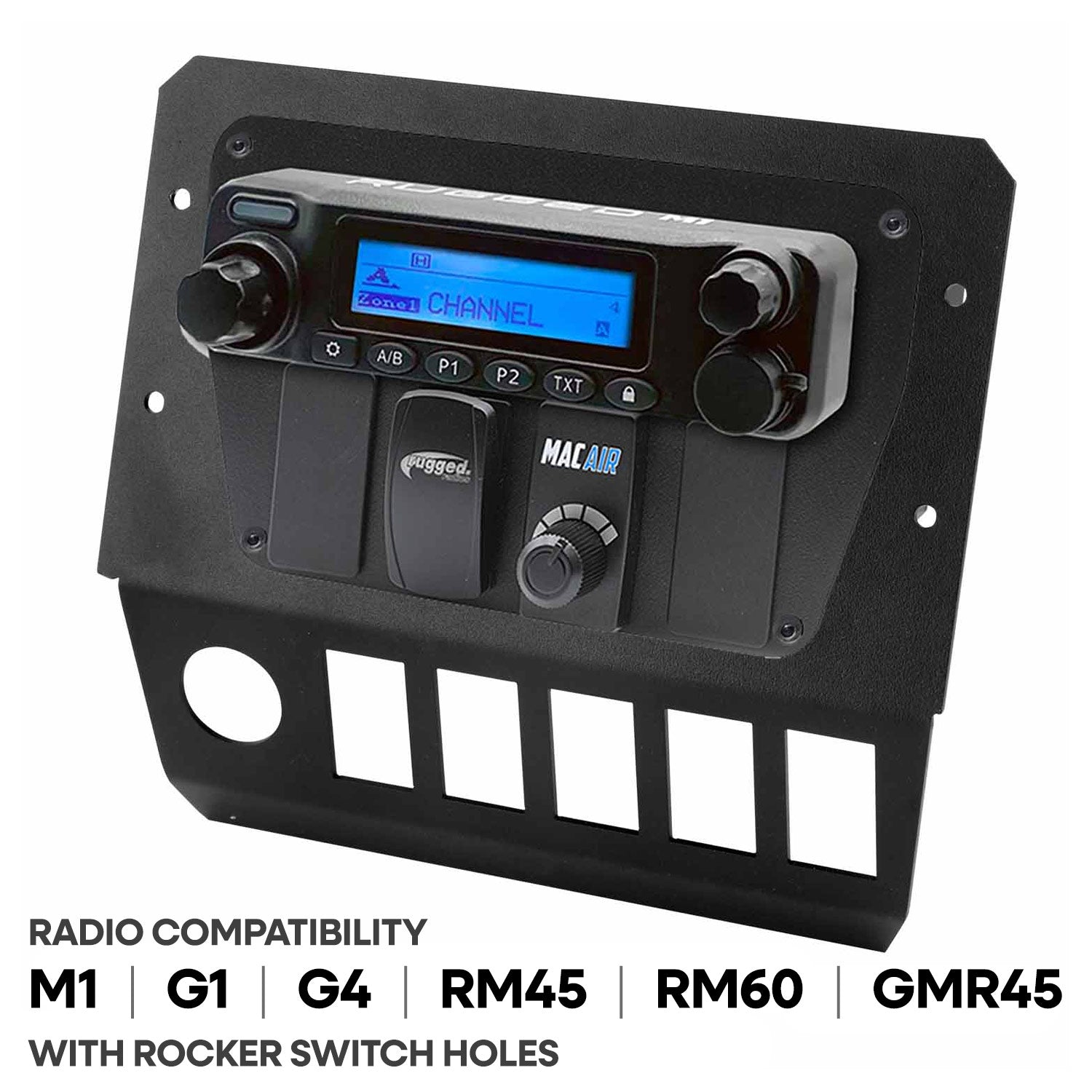 Polaris General Multi Mount Kit for Radio and Intercom - Kenwood TK7360
