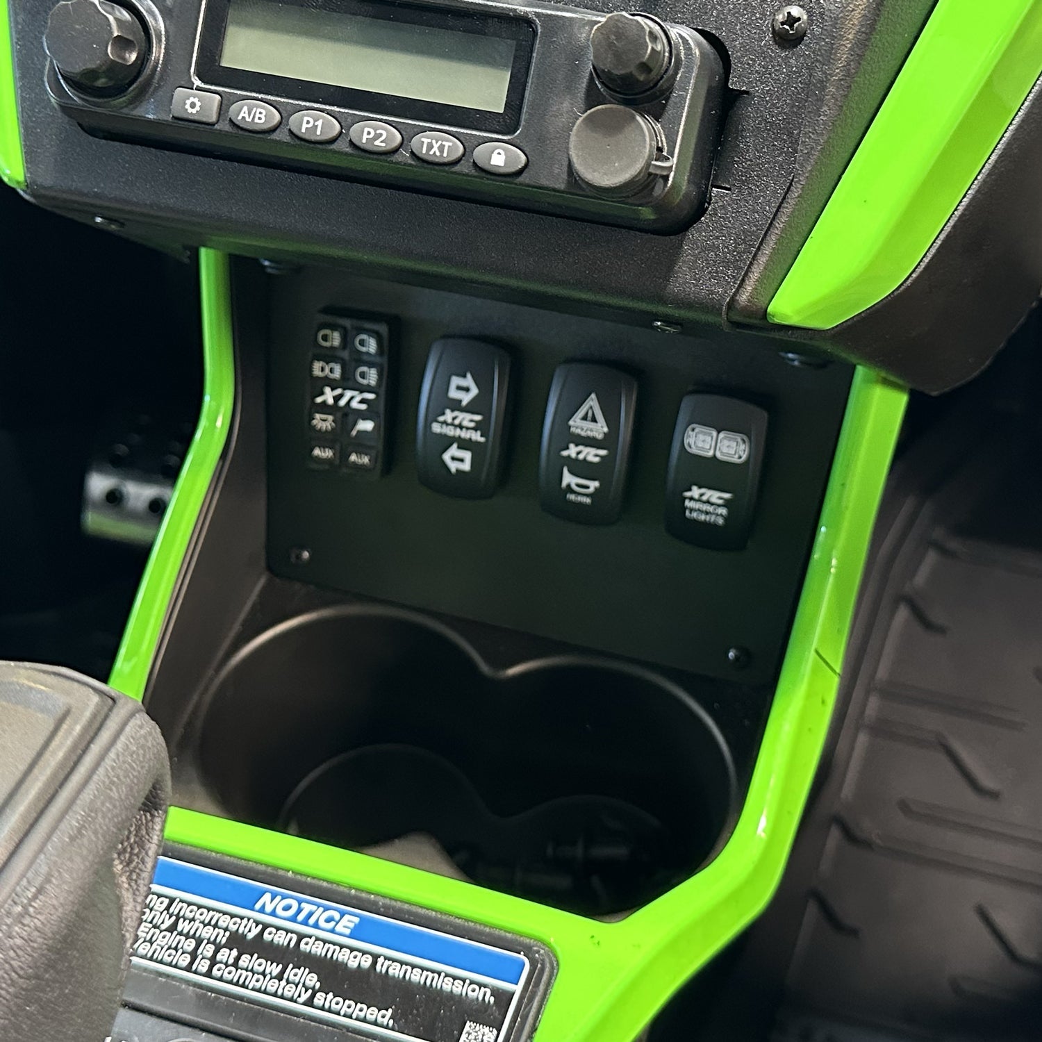 Lower Accessory Panels for Kawasaki Teryx4 and Teryx5 H2 - Jack Mount