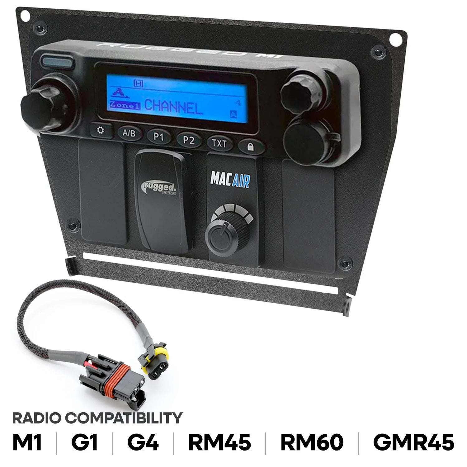 Polaris RZR PRO XP RZR Turbo R and RZR PRO R Dash Mount Radio and Intercom - Kenwood TK7360