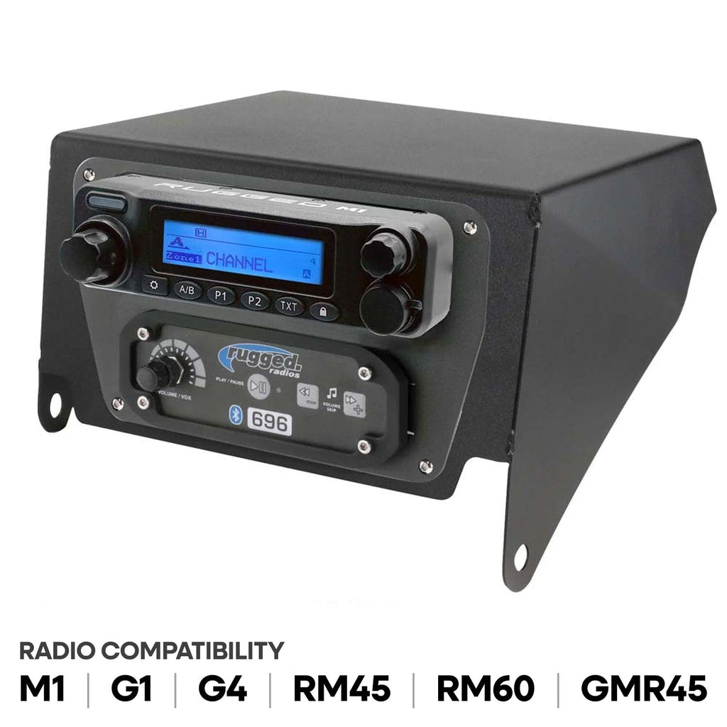 X3 Multi-Mount Kit - Top Mount - for Rugged UTV Intercoms and Radios - Icom F5021