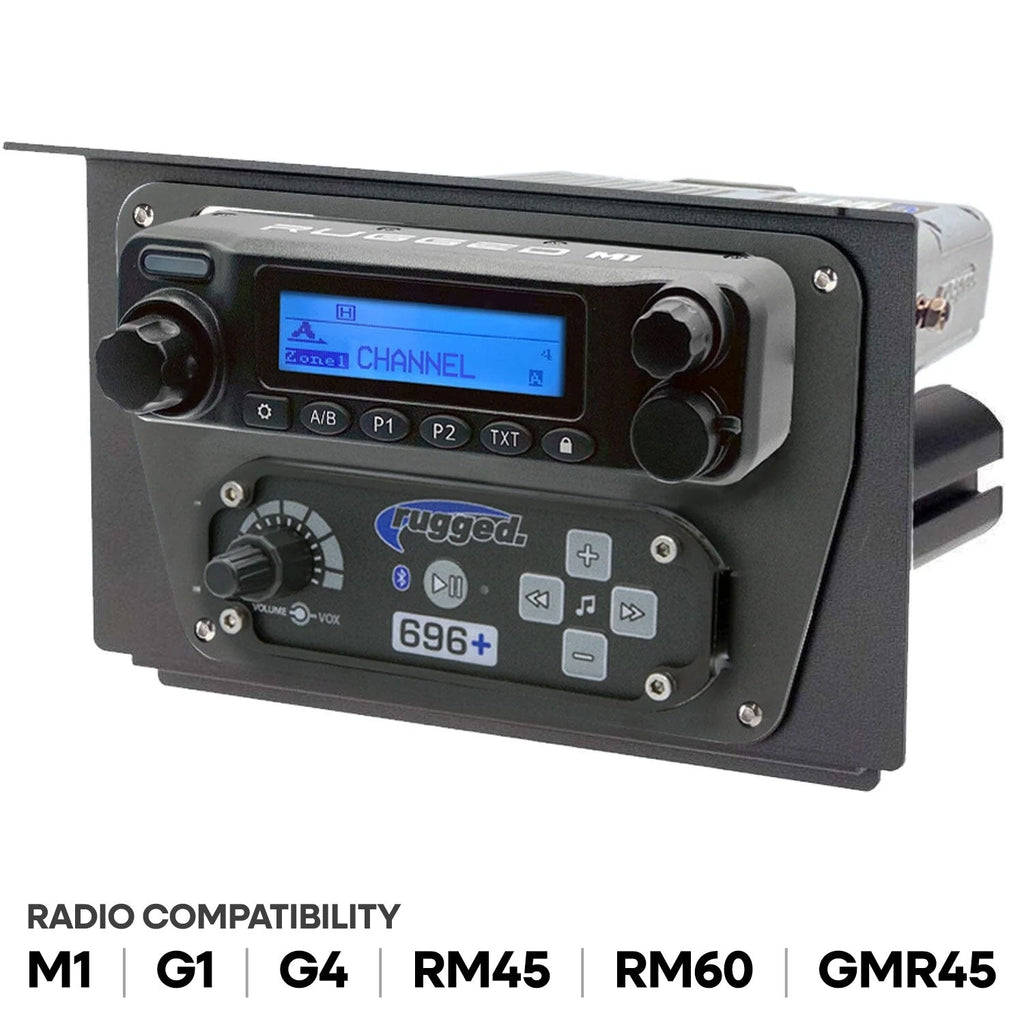 Polaris XP1 Mount Kit for Rugged Radios and Intercom - Rugged M1/G1/G4/RM45/RM60/GMR45