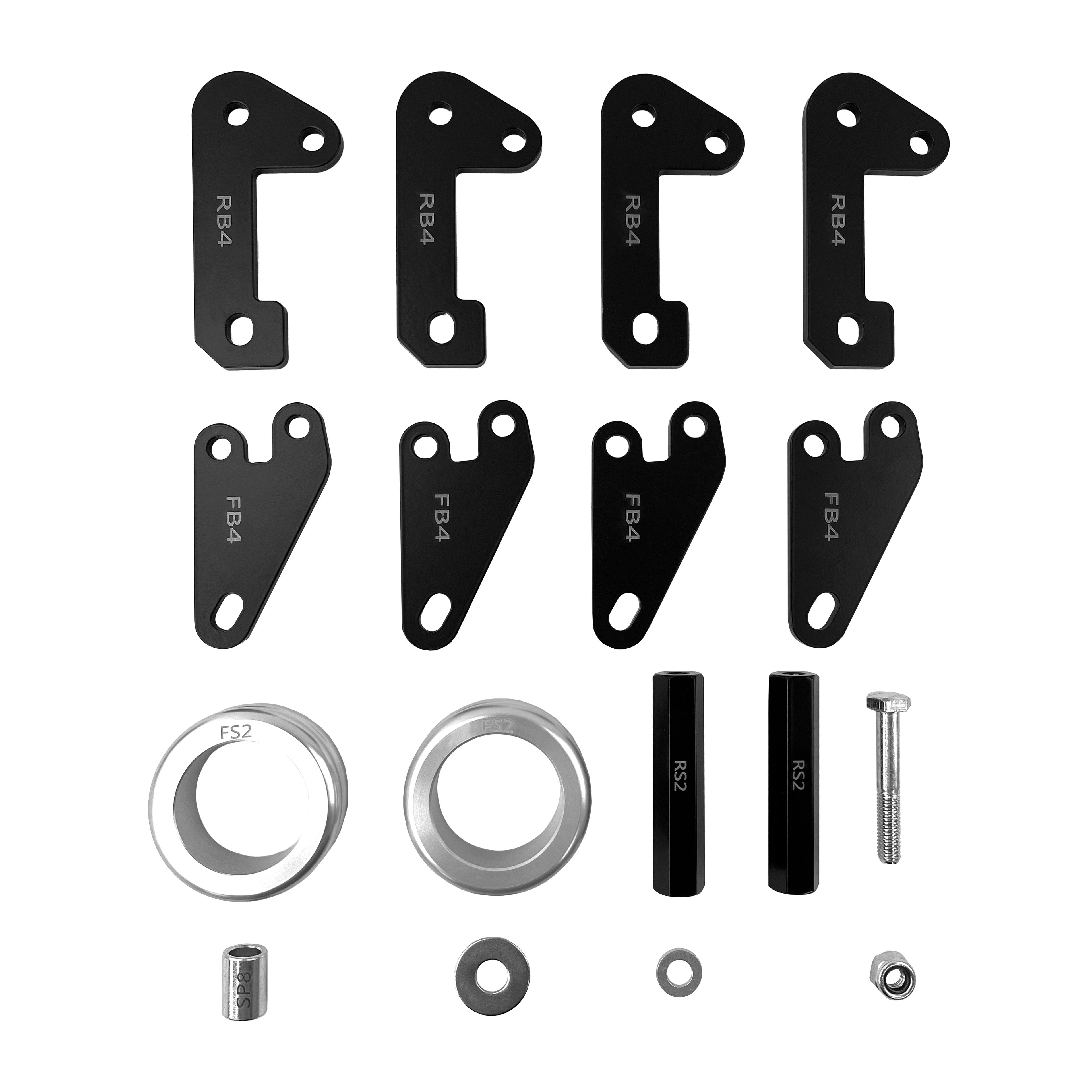 20182022 Polaris Ranger 1000  Heavy Duty Bracket Lift Kit