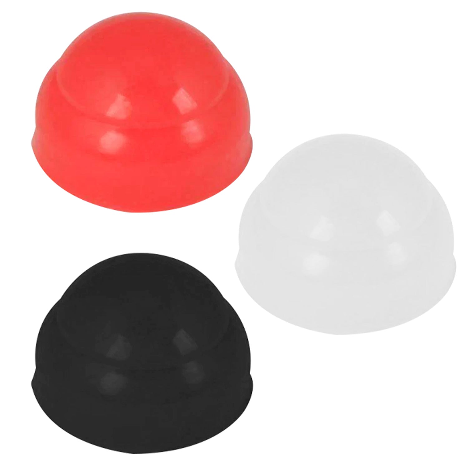 Replacement Push to Talk (PTT) Button Covers - Black