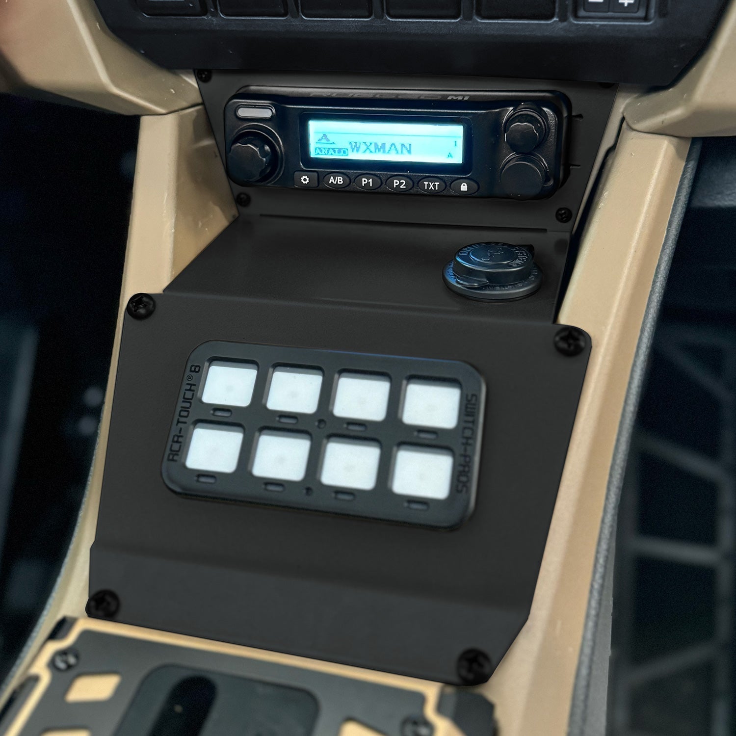 2025 Polaris RZR Pro XP Pro R and Pro S - Complete Communication Kit with Bluetooth Intercom and 2-Way Radio - STX Stereo Remote Head / M1 VHF Business Band