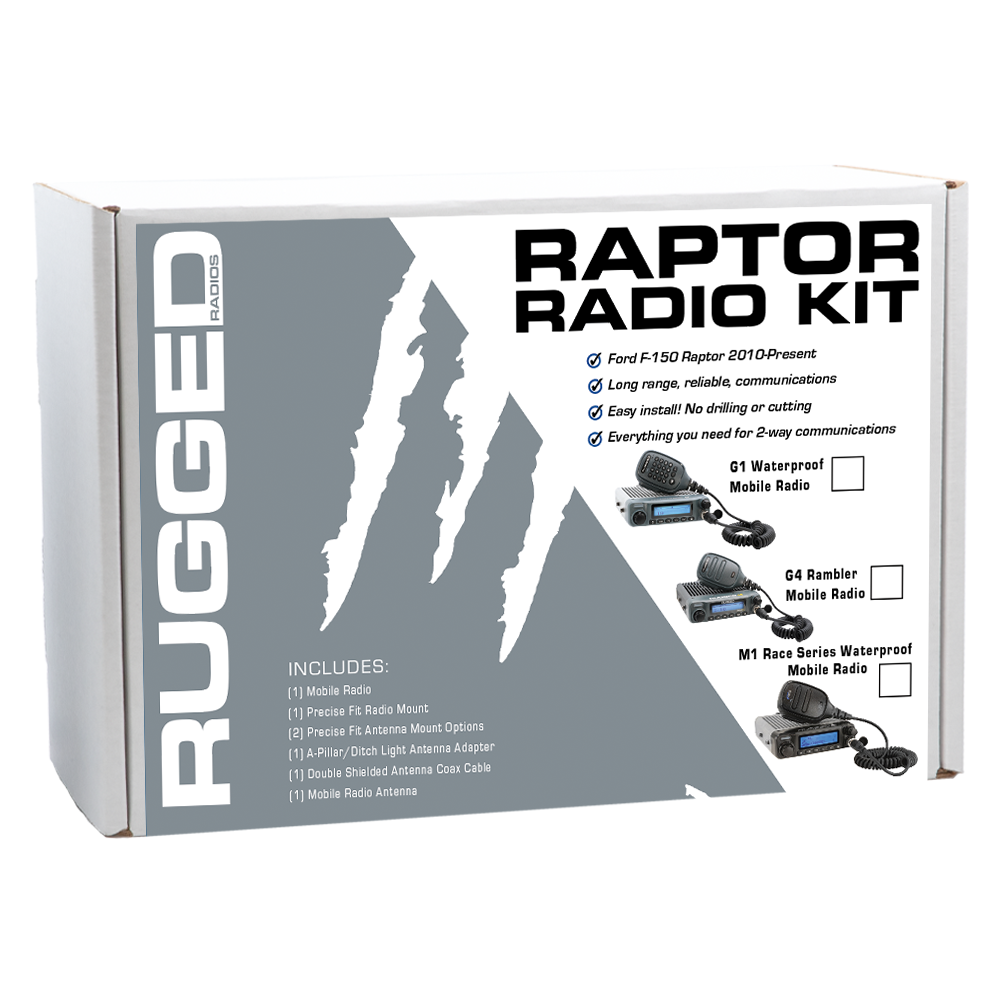 Raptor Two-Way Mobile Radio Kit - M1-V - Business Band VHF