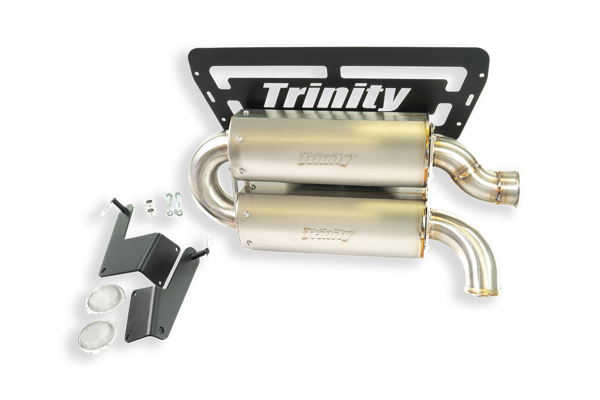 POLARIS XPEDITION SINGLE MUFFLER EXHAUST - QUIET SLIP ON
