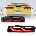 LED Tail Lights Assembly With Sequential Turn Signal With Reverse Lights For 2016-2018 Camaro (Fit For American Models)