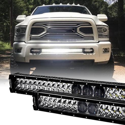 12"/22"/32"/42"/52" 5D-PRO Series LED Light Bar with 5D Projectors For 2500