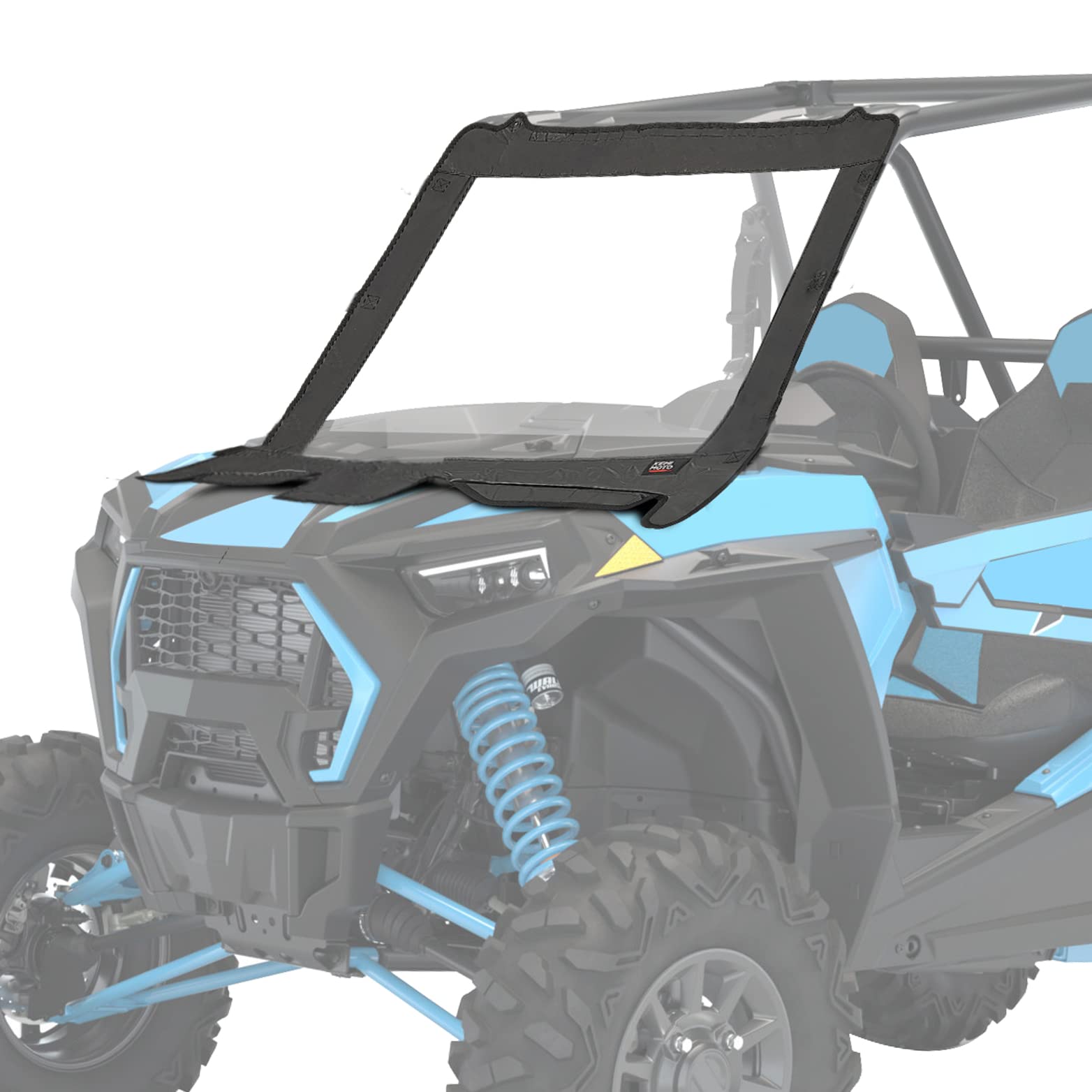 Kemimoto Upgrate UTV Front Soft Clear Windshield Polaris RZR XP 1000/