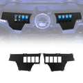 Kemimoto 2 Set 8 Switch Aluminum Dash Panel Polaris RZR XP 1000