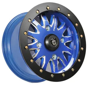 Pro Armor Wheel: Halo Milled 15x7 PolarisPolaris Blue
