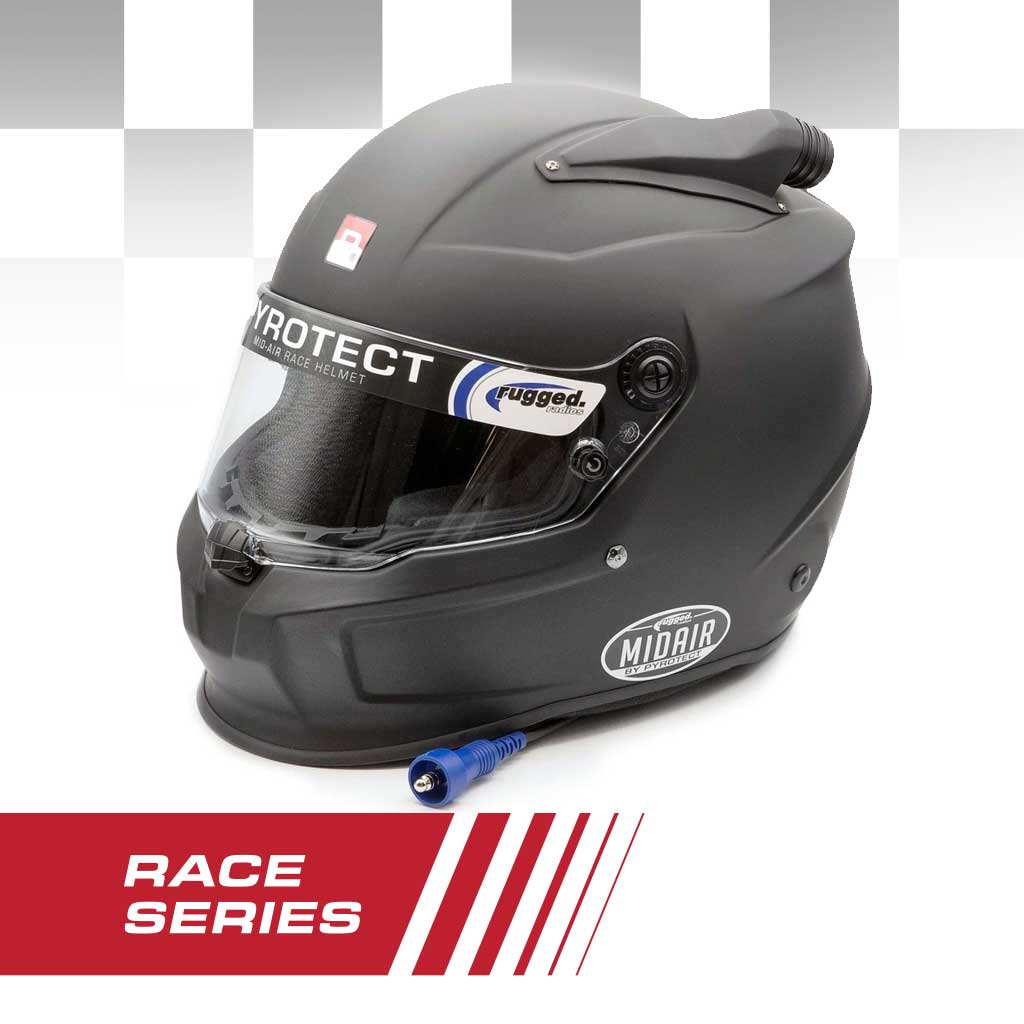 Pyrotect MIDAIR RACE Helmet Wired OFFROAD - Medium