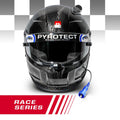 Pyrotect RACE Pro Airflow Mid Forced Air 3K Carbon SA2020 Wired OFFROAD - Medium