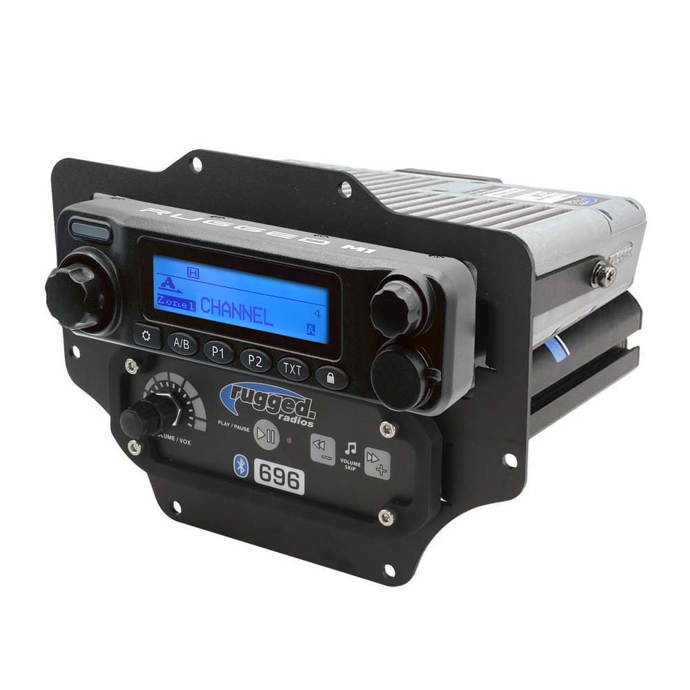 Honda Talon Mount for Radio Intercom and Switches - M1 / G1 / G4 / RM45 / RM60 / GMR45 Radio + Switch Holes