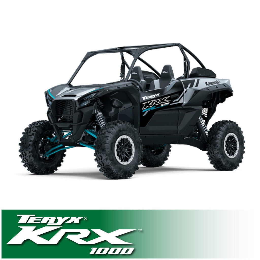 Kawasaki Teryx KRX Complete Communication Kit with Bluetooth Intercom and 2-Way Radio - 696 PLUS / G1 GMRS / Dash Mount