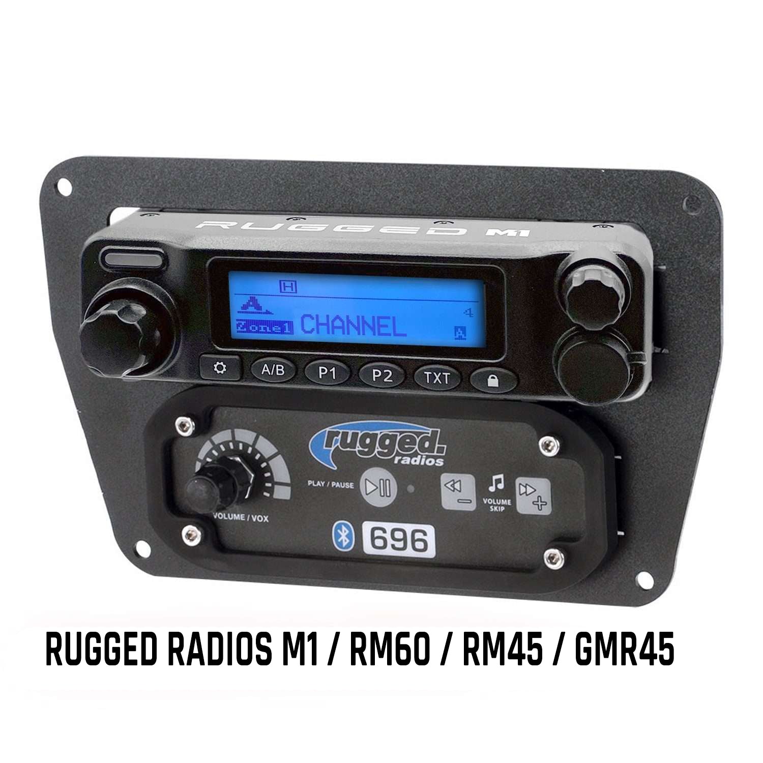 Multi Mount Insert or Standalone Mount for Intercom and Radio - Icom F5021