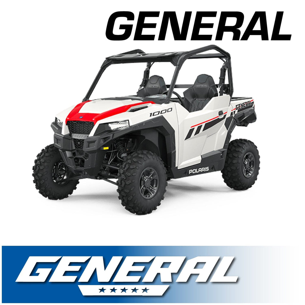 Polaris General Complete Communication Kit with Bluetooth Intercom and 2-Way Radio - 696 PLUS / G1 GMRS