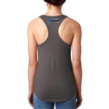 Rugged Radios GARAGE Ladies Racerback Tank Top - Grey - Extra Large