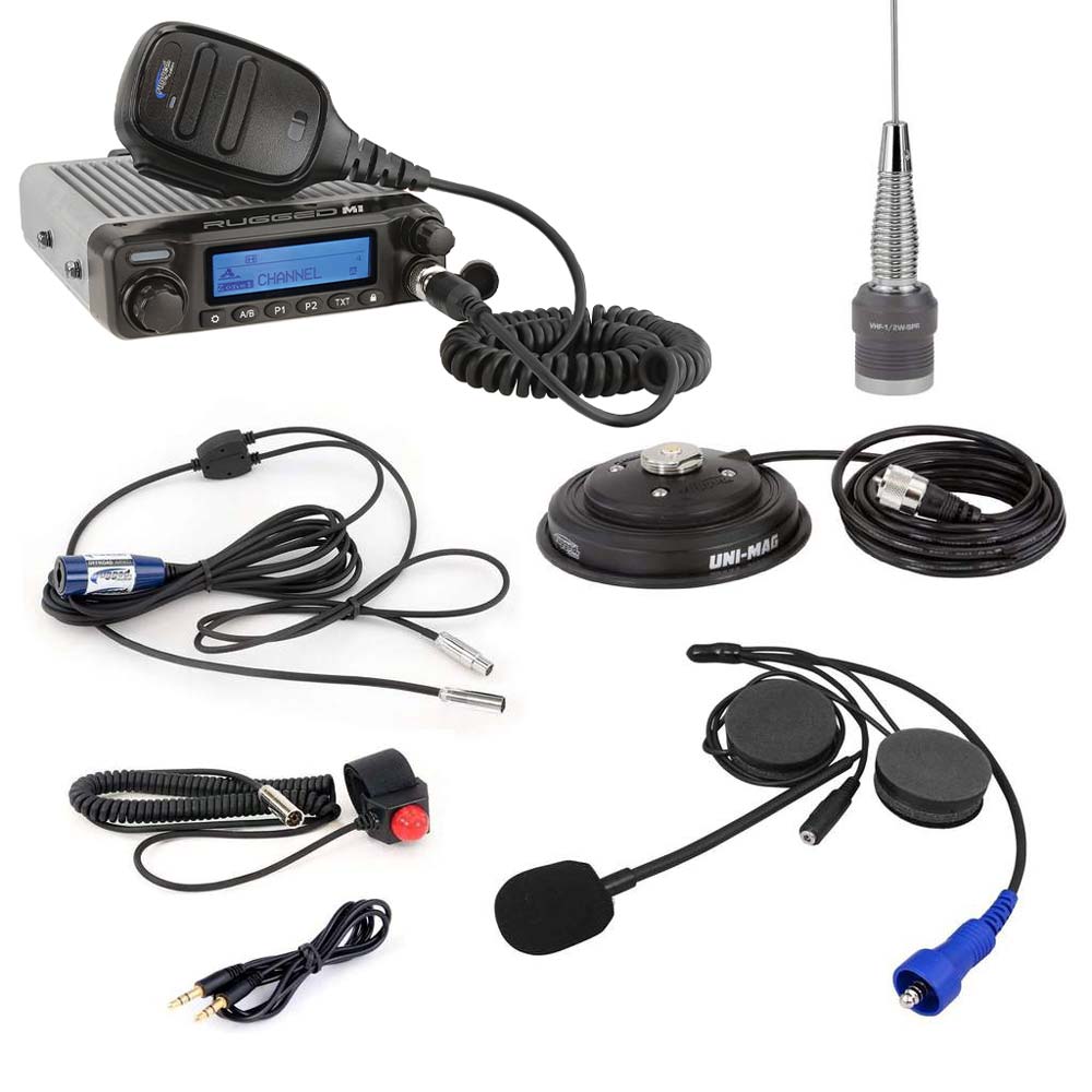 Single Seat Kit with Digital Radio - Helmet Kit