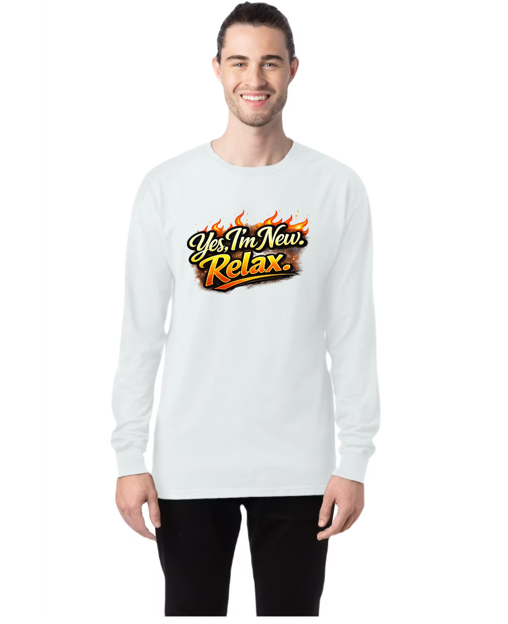 TTN | Yes, I'm New · Relax Tee