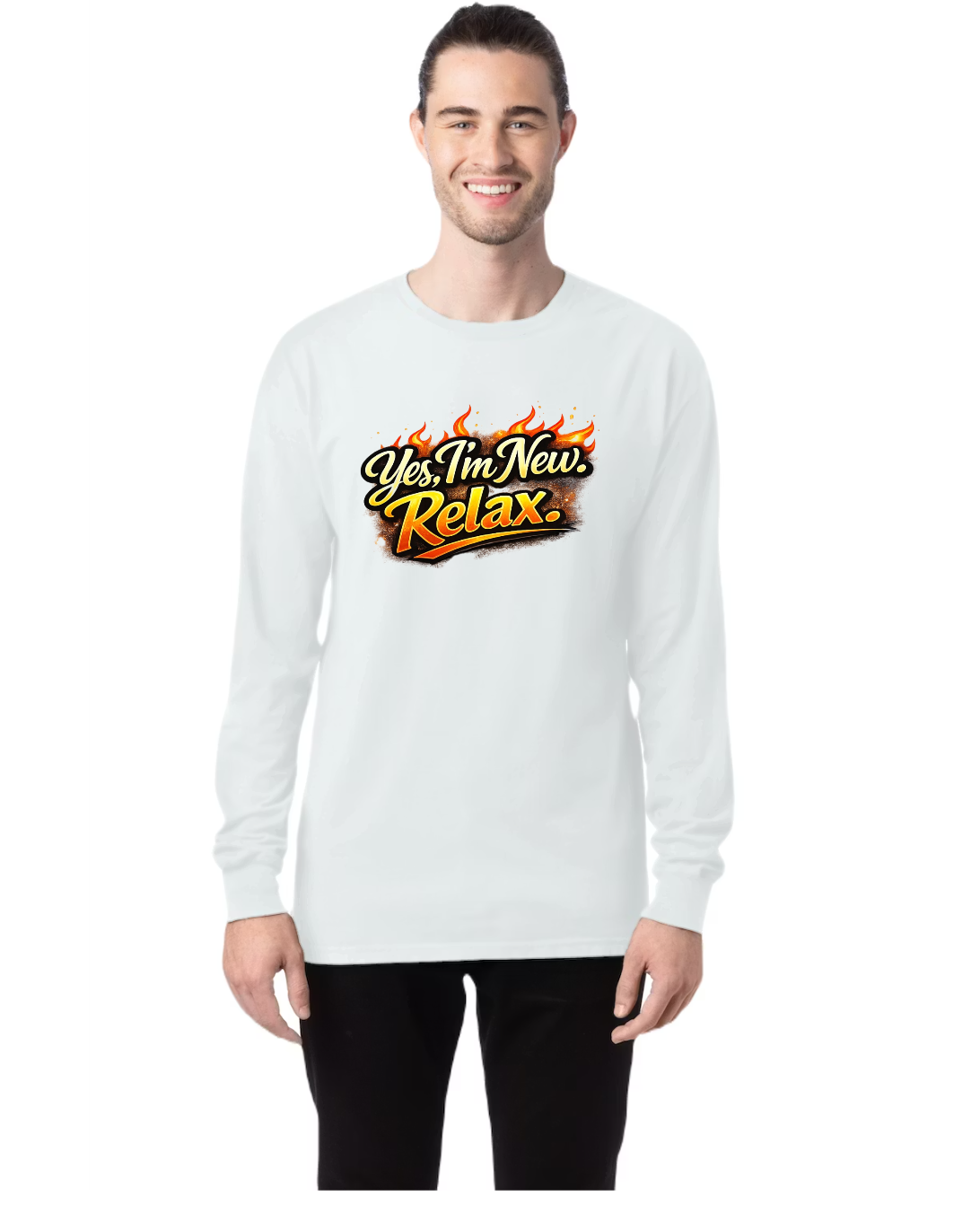 TTN | Yes, I'm New · Relax Tee